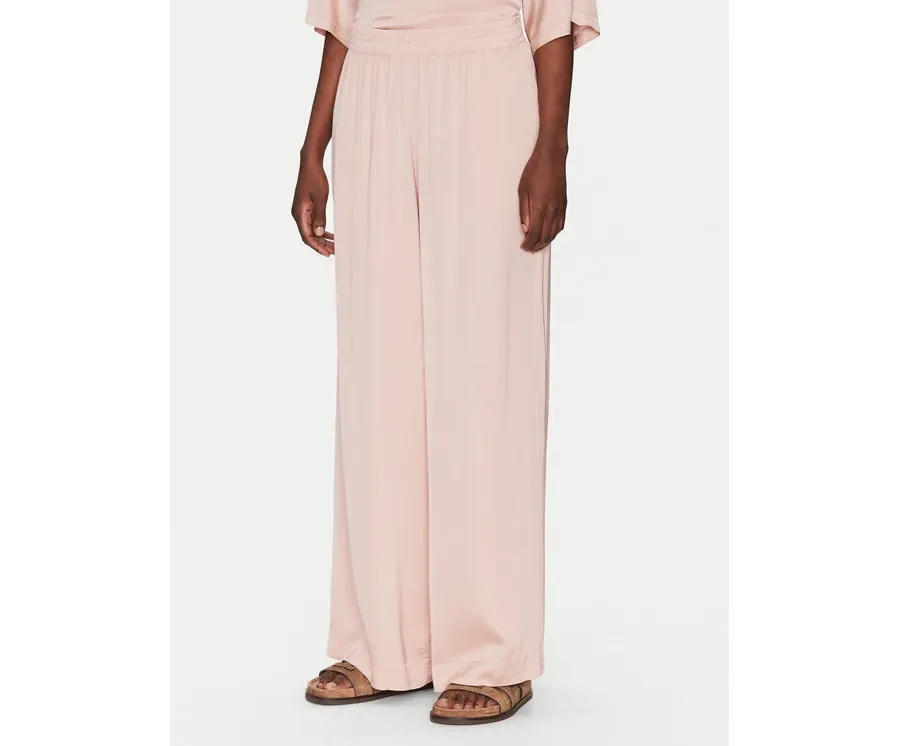 obrazek 1 ViCOLO Spodnie materiałowe TD0008 Różowy Relaxed Fit