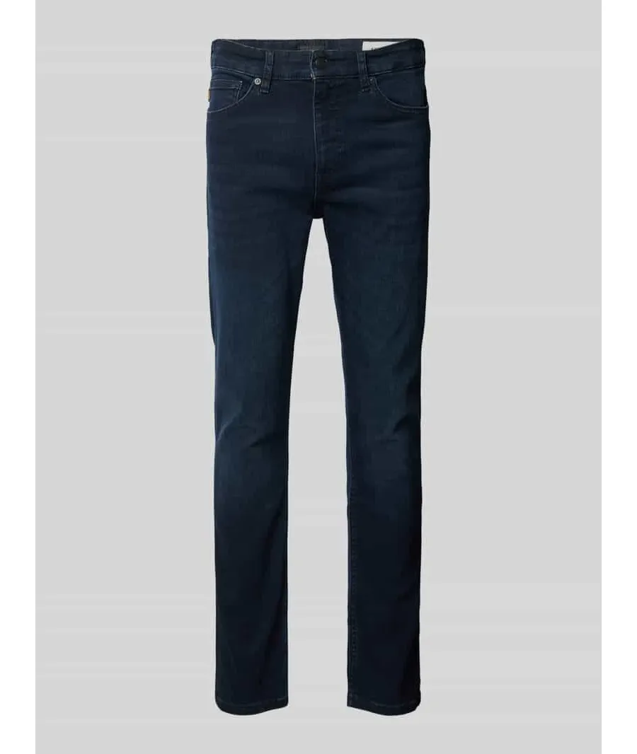 obrazek 1 Jeansy o kroju slim fit z 5 kieszeniami model ‘DELAWARE’