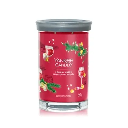 Zdjęcie Yankee Candle Holiday Cheer Signature Large Tumbler Świeca zapachowa 567 g