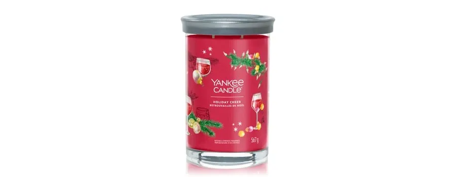 obrazek 1 Yankee Candle Holiday Cheer Signature Large Tumbler Świeca zapachowa 567 g