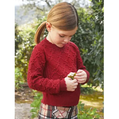 Zdjęcie Abel & Lula Sweter 5826 Czerwony Regular Fit