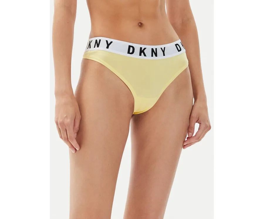 obrazek 1 DKNY Stringi DK4529 Żółty
