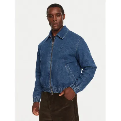 Zdjęcie AMI PARIS Kurtka jeansowa HJK020DE0031 Niebieski Regular Fit