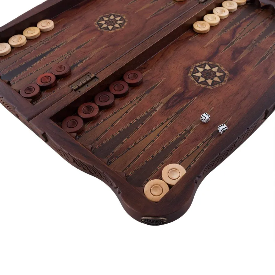 obrazek 7 Stylowy komplet do rozgrywki w Backgammon - Helena Woodart