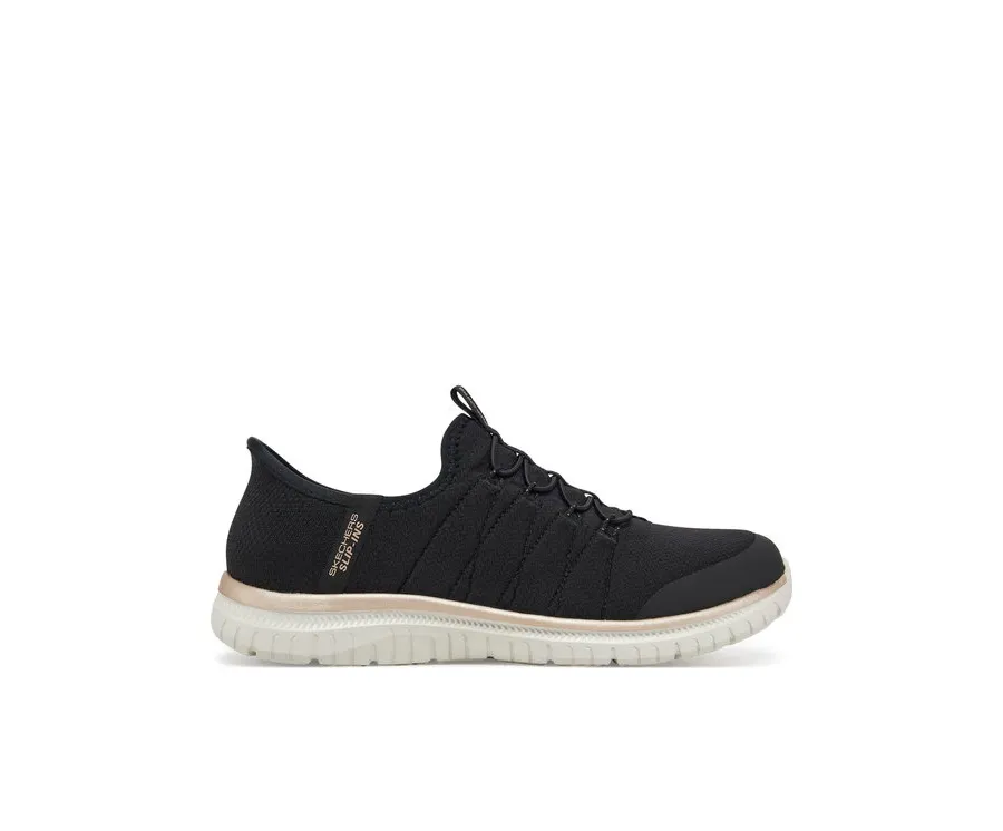 obrazek 1 Skechers Sneakersy GO WALK Anywhere - Vivi 104426/BKRG Czarny