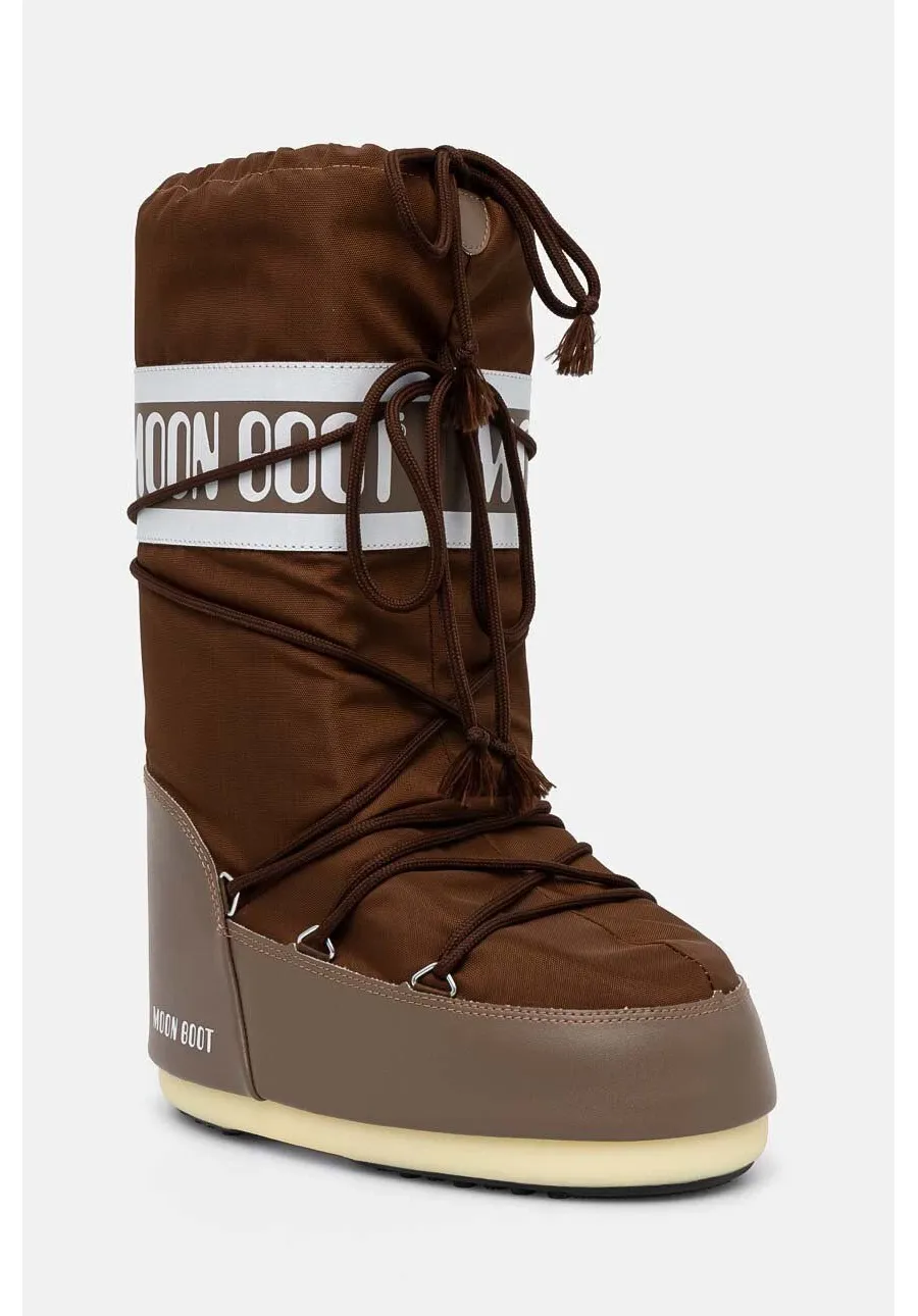 obrazek 1 Moon Boot śniegowce MB ICON NYLON kolor brązowy 80D1400440 M005