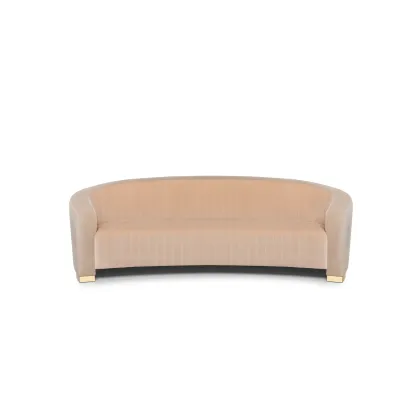 Picture Comfortable, curved sofa - Munna