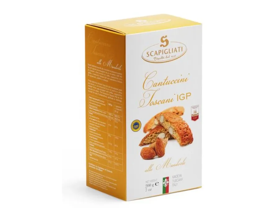 obrazek 1 Włoskie ciasteczka toskańskie Cantuccini z migdałami, 200 g