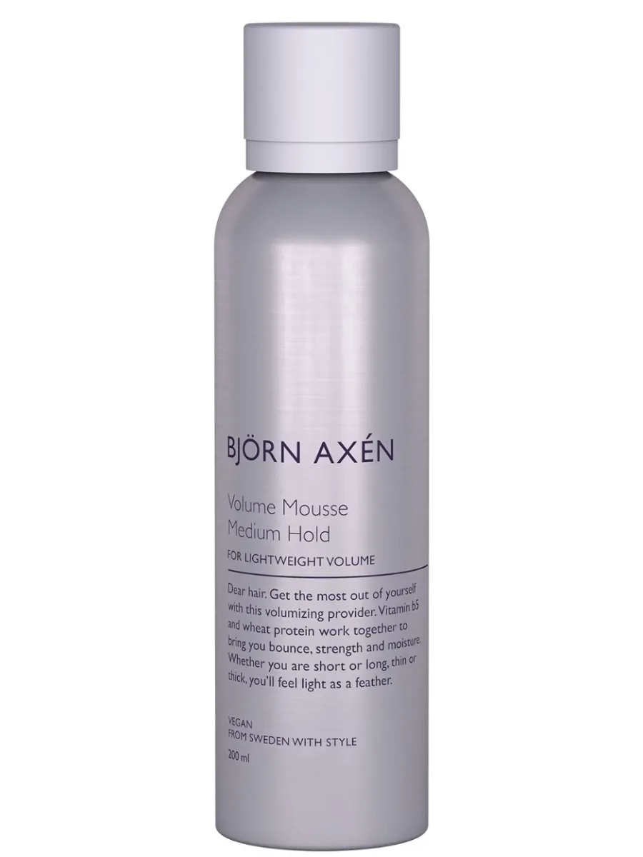 obrazek 1 Bjorn Axen Volume Medium Hold Pianka do włosów dodająca objętości  200 ml