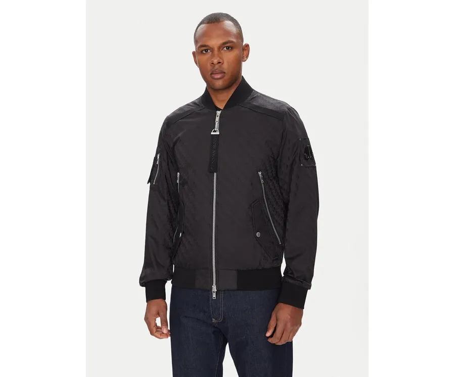 obrazek 1 Moose Knuckles Kurtka bomber Courville M14MB003H Czarny Regular Fit