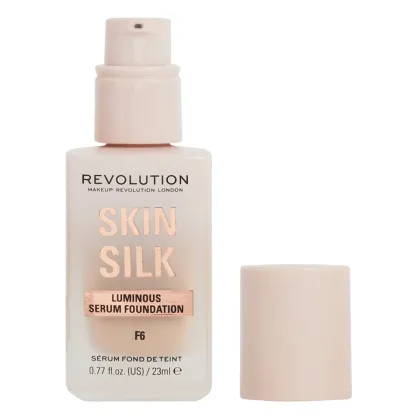 Zdjęcie MAKEUP REVOLUTION Skin Silk Serum Foundation Podkład do twarzy F6 23ml F6 23 ml MakeUp Revolution