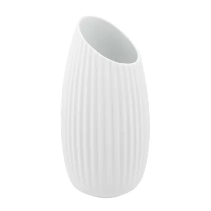 Zdjęcie Porcelanowy wazon z kolekcji Shell White inspirowanej kształtem muszli - Vista Alegre