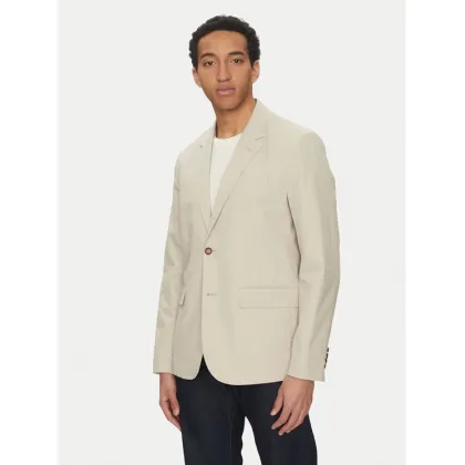 Zdjęcie Michael Kors Marynarka CS5100THC2 Beżowy Slim Fit