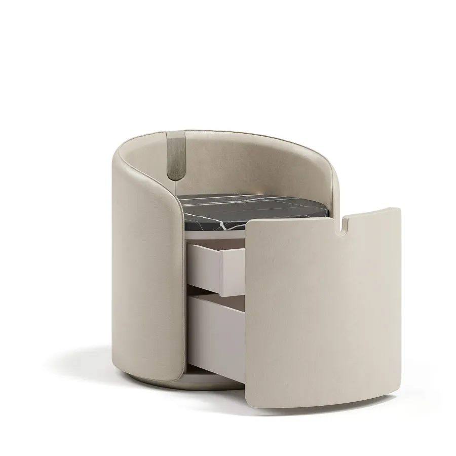 obrazek 3 Ekskluzywna modernistyczna szafka nocna prosto z Włoch - do sypialni