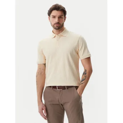 Zdjęcie Selected Homme Polo 16094575 Beżowy Regular Fit