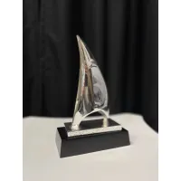 Picture Statuette with a sail - Astra Argenti