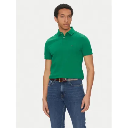 Zdjęcie Tommy Hilfiger Polo 1985 MW0MW17770 Zielony Regular Fit