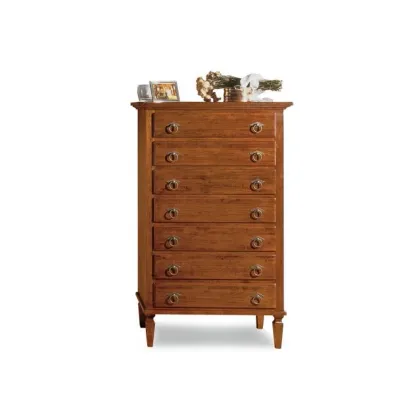 Zdjęcie Komoda 7 szuflad polerowana - piękny włoski mebel - Zanini