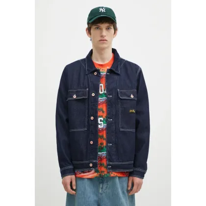 Zdjęcie Stan Ray kurtka jeansowa Trucker Jacket męska kolor granatowy przejściowa AW2404919