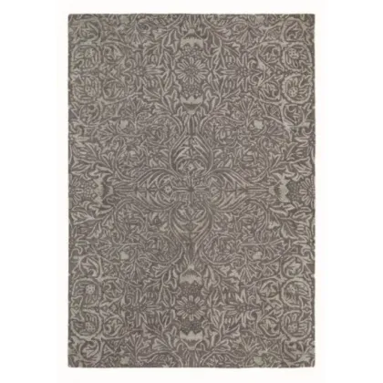 Zdjęcie Elegancki brązowy dywan w kwiaty - CEILING CHARCOAL 28505