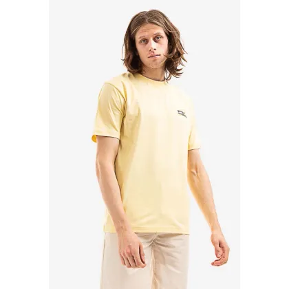 Zdjęcie Norse Projects t-shirt bawełniany kolor żółty gładki N01.0589.3025-3025