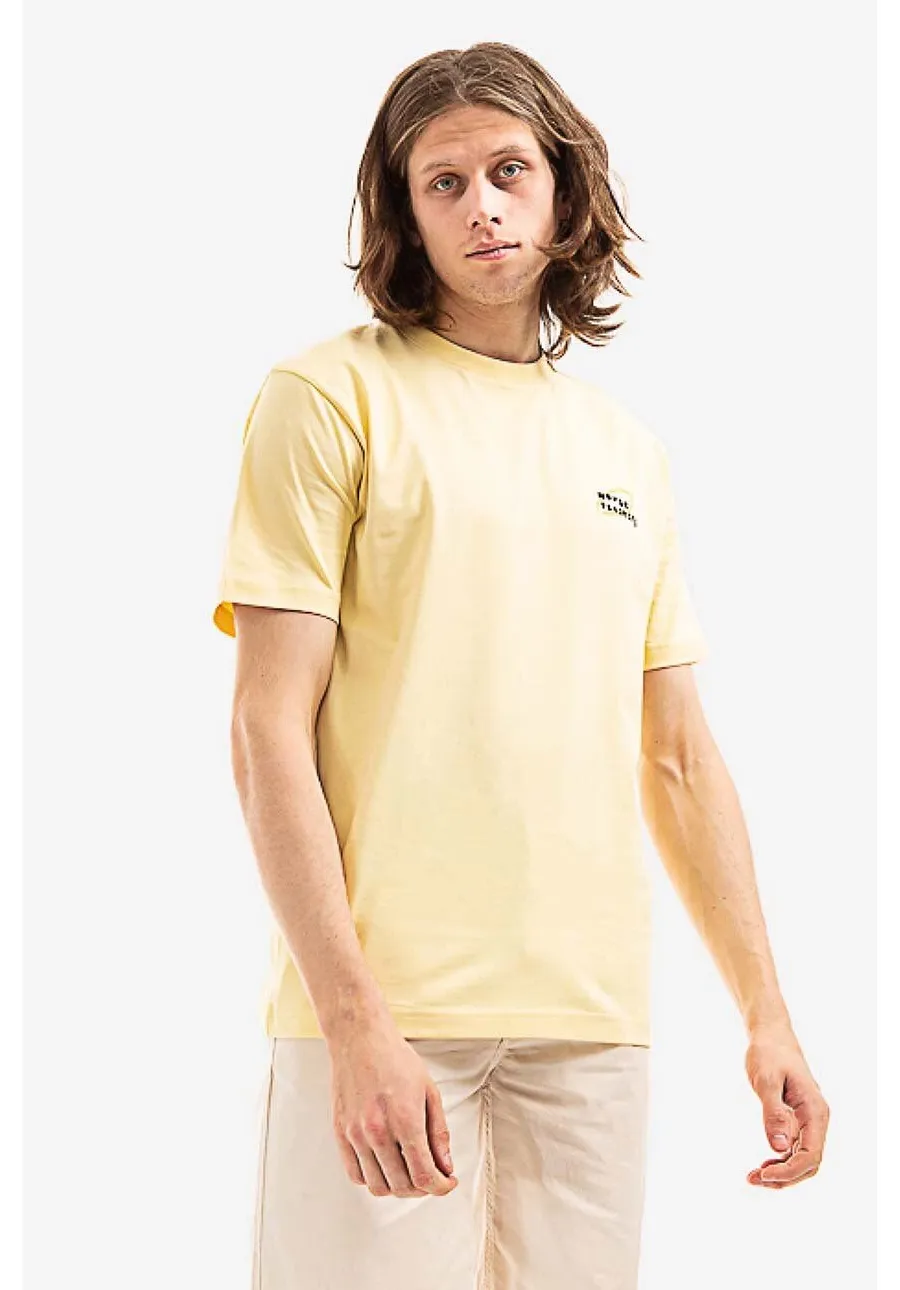 obrazek 1 Norse Projects t-shirt bawełniany kolor żółty gładki N01.0589.3025-3025