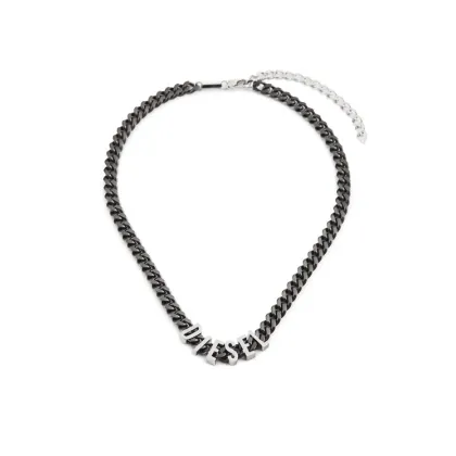 Zdjęcie Diesel Naszyjnik Font Chain DX1487060 Czarny