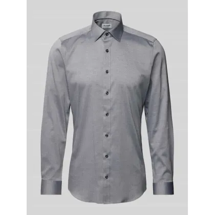 Zdjęcie Koszula biznesowa o kroju slim fit z kołnierzykiem typu kent