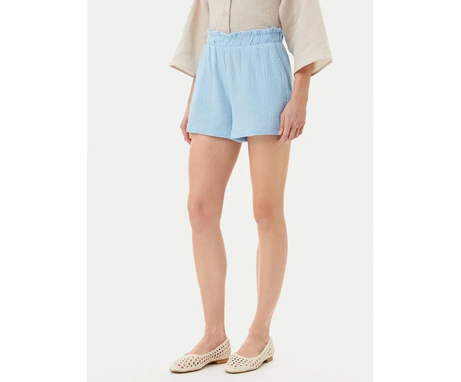 obrazek 1 Vero Moda Szorty materiałowe Natali 10279687 Niebieski Baggy Fit