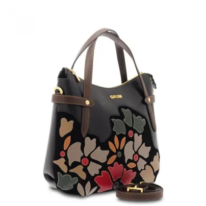 Zdjęcie Skórzana stylowa torebka z Włoch - Giudi