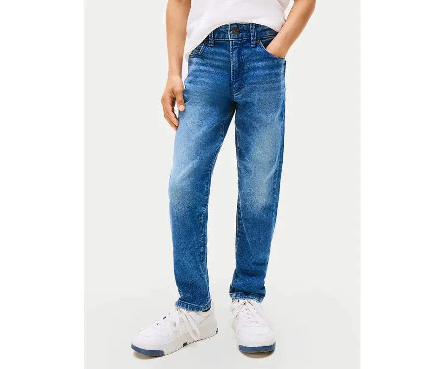 obrazek 1 Tommy Hilfiger Jeansy Modern KB0KB10019 Niebieski Straight Fit