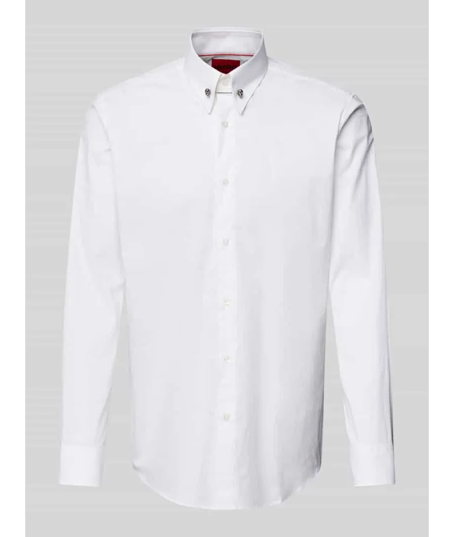 obrazek 1 Koszula biznesowa o kroju slim fit z kołnierzykiem typu kent model ‘Vikko’