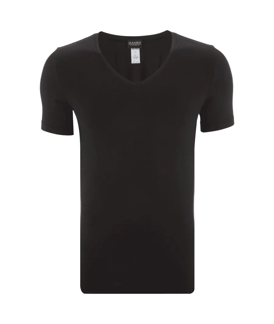 obrazek 1 T-shirt z dekoltem w serek