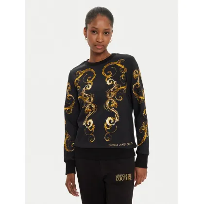 Zdjęcie Versace Jeans Couture Bluza 77HAI3P9 Czarny Regular Fit