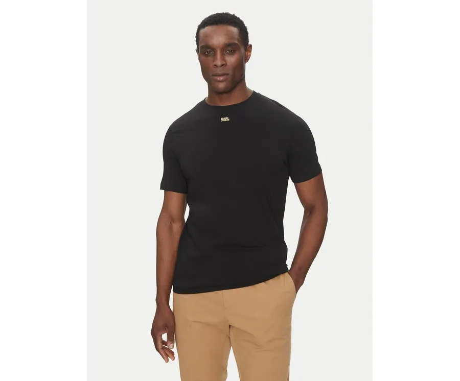 obrazek 1 KARL LAGERFELD T-Shirt 755058 552235 Czarny Regular Fit