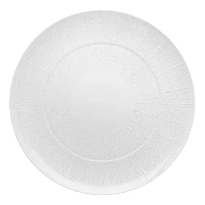 Zdjęcie Bardzo duży biały talerz-półmisek z unikatowej kolekcji Mar inspirowanej teksturą i kształtem koralowców i muszli - Vista Alegre