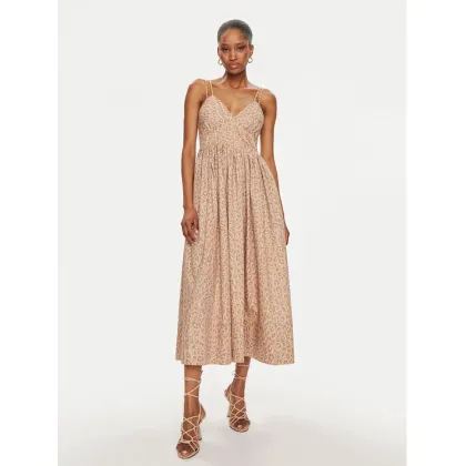 Zdjęcie TWINSET Sukienka letnia 241TT2116 Beżowy Regular Fit