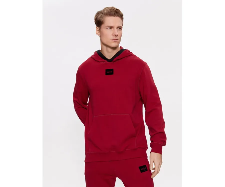 obrazek 1 Hugo Bluza Daratscho_V 50496697 Czerwony Regular Fit HUGO