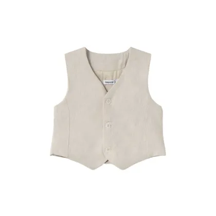 Zdjęcie Mayoral Kamizelka 1303 Beżowy Regular Fit