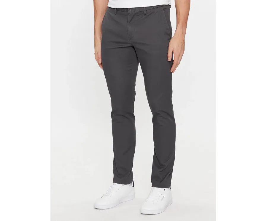 obrazek 1 Tommy Hilfiger Chinosy Core Bleecker MW0MW28883 Szary Slim Fit