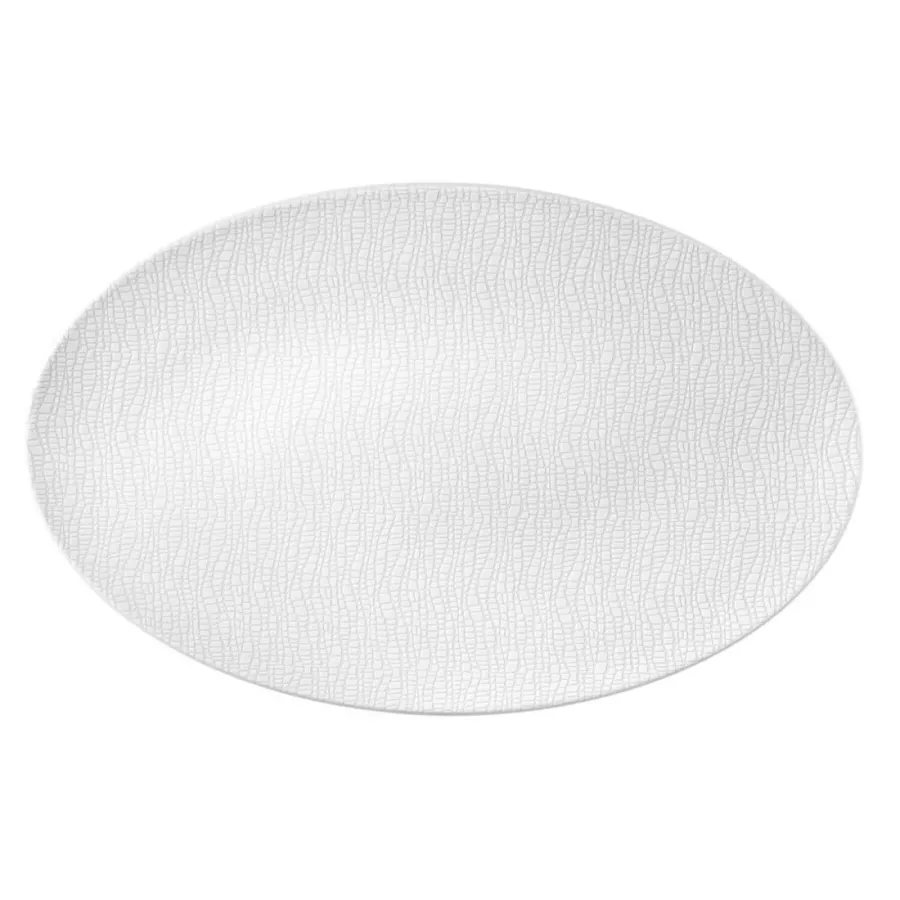 obrazek 1 Porcelanowy owalny półmisek 40x26 cm w stylu nowoczesnym - Seltmann Weiden