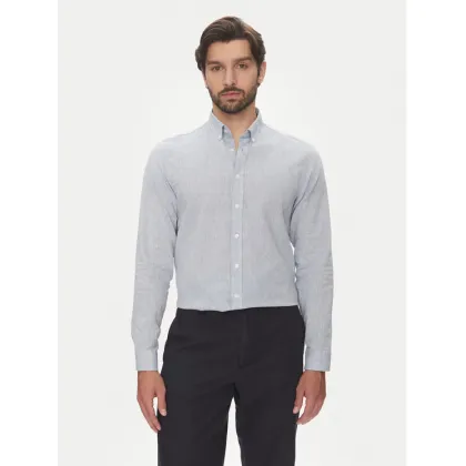 Zdjęcie Lindbergh Koszula 30-203344B Błękitny Relaxed Fit