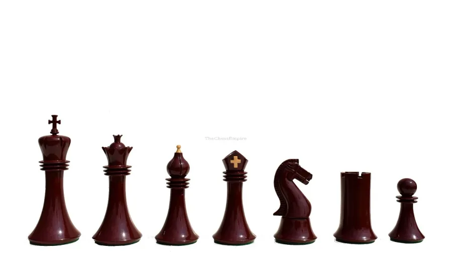 obrazek 4 Rewelacyjna seria Capablanca, 38 lakierowanych pionków szachowych - The Chess Empire
