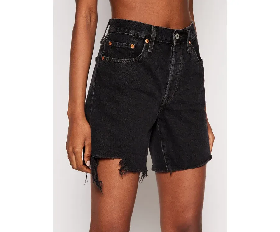 obrazek 1 Levi's® Szorty jeansowe 501™ 85833-0016 Czarny Regular Fit