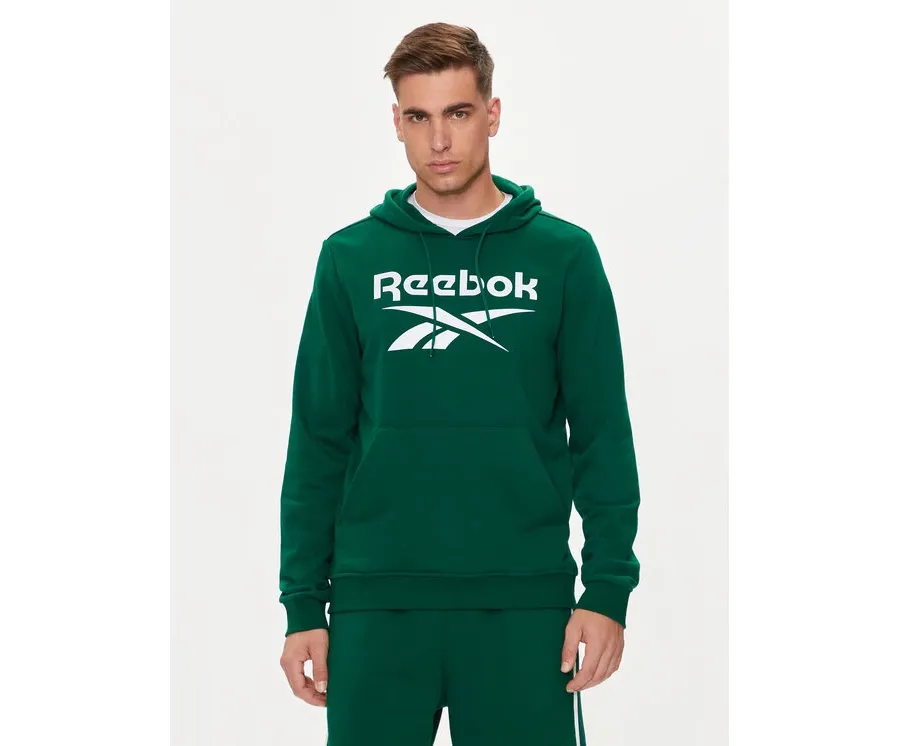 obrazek 1 Reebok Bluza Identhlty Big Logo 100076427 Zielony Regular Fit