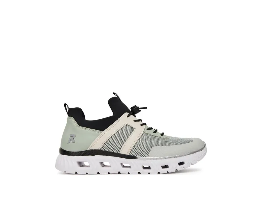 obrazek 1 Rieker Sneakersy M6061-52 Zielony