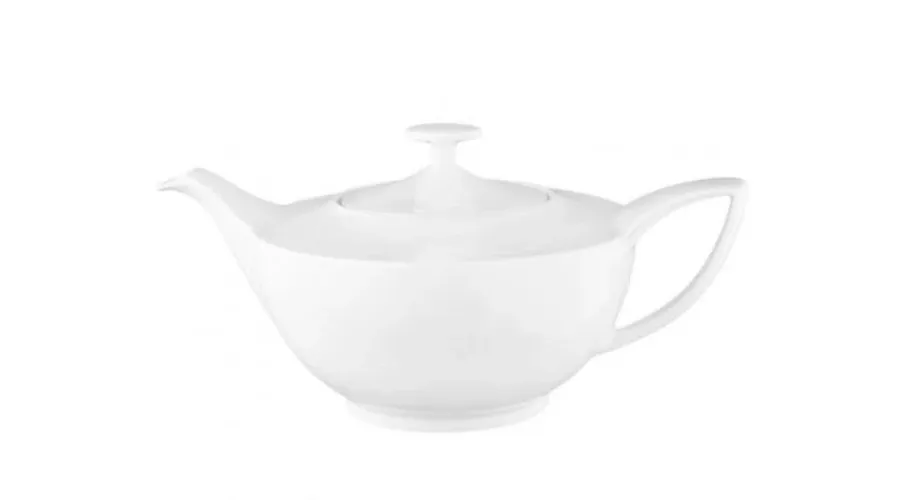 obrazek 1 Luksusowy biały porcelanowy czajnik do herbaty o nowoczesnym kształcie – Tettau