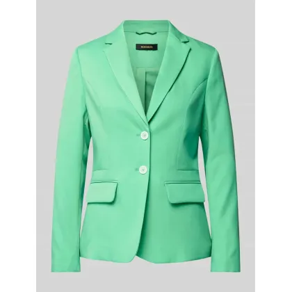 Zdjęcie Żakiet w jednolitym kolorze z kieszeniami z patką