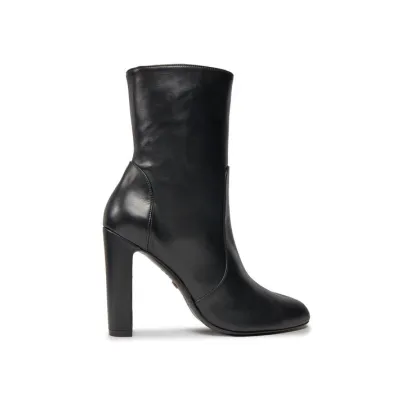 Zdjęcie Stuart Weitzman Botki Vida 100 Zip Bootie SG232 Czarny