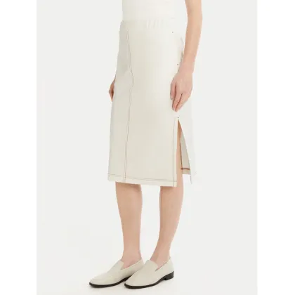 Zdjęcie Max Mara Leisure Spódnica midi Otto 2516771017 Biały Regular Fit